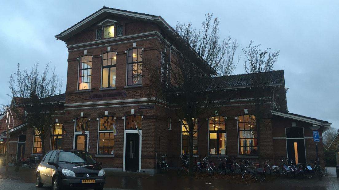 De bibliotheek in Winsum