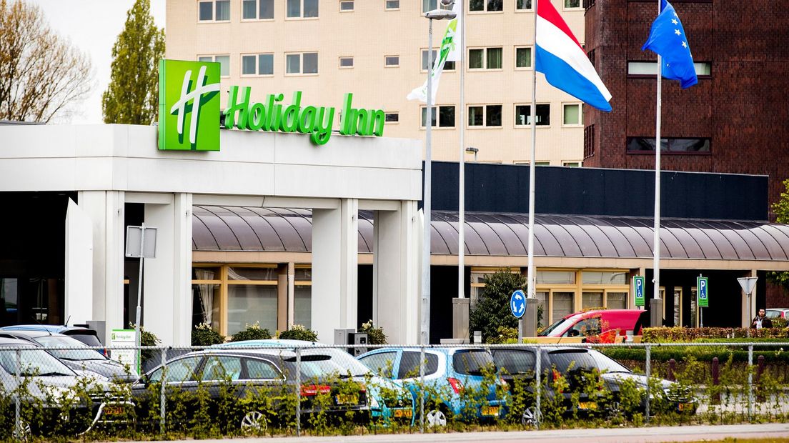 Het Holiday Inn in Leiden.