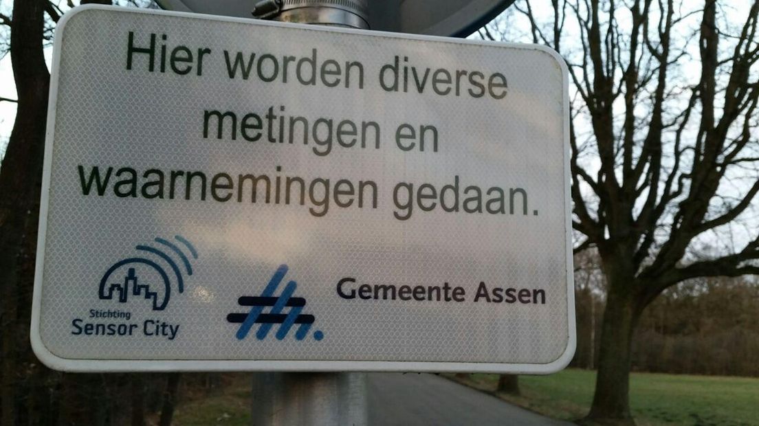 Het sensornetwerk in Assen is bijna verkocht (Rechten: archief RTV Drenthe)