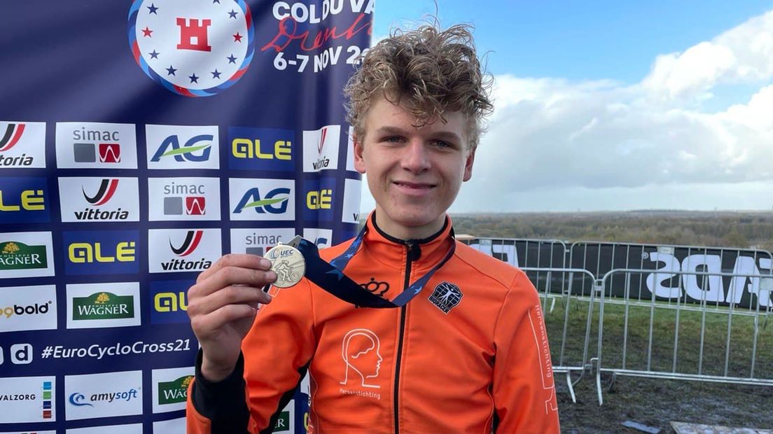 David Haverings wint Europees zilver bij de junioren op 'zijn' VAM