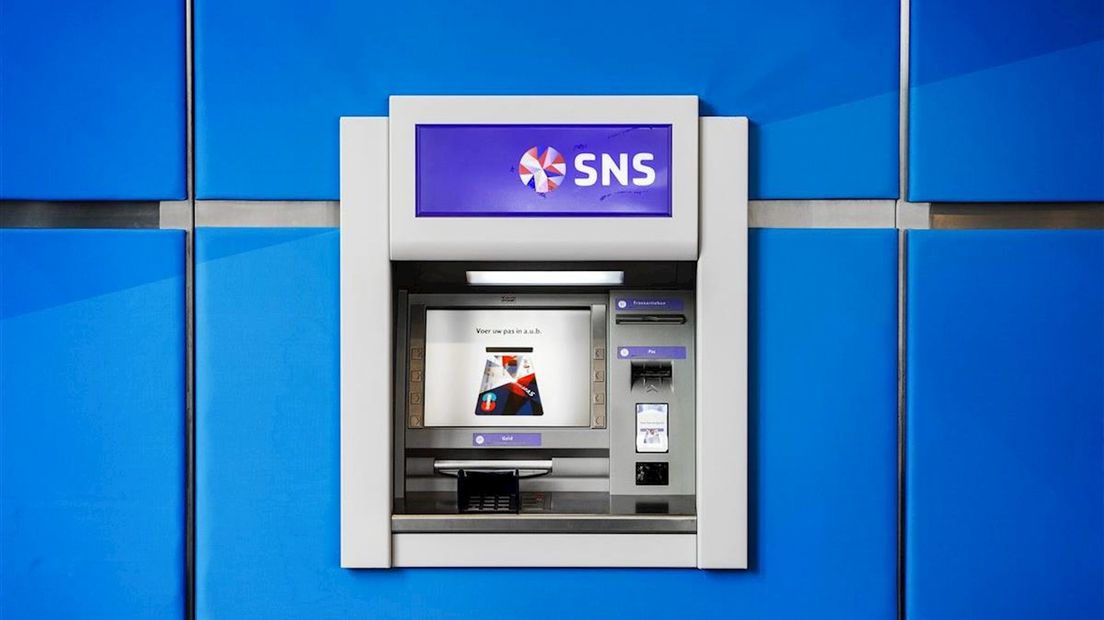 Pinautomaat van SNS