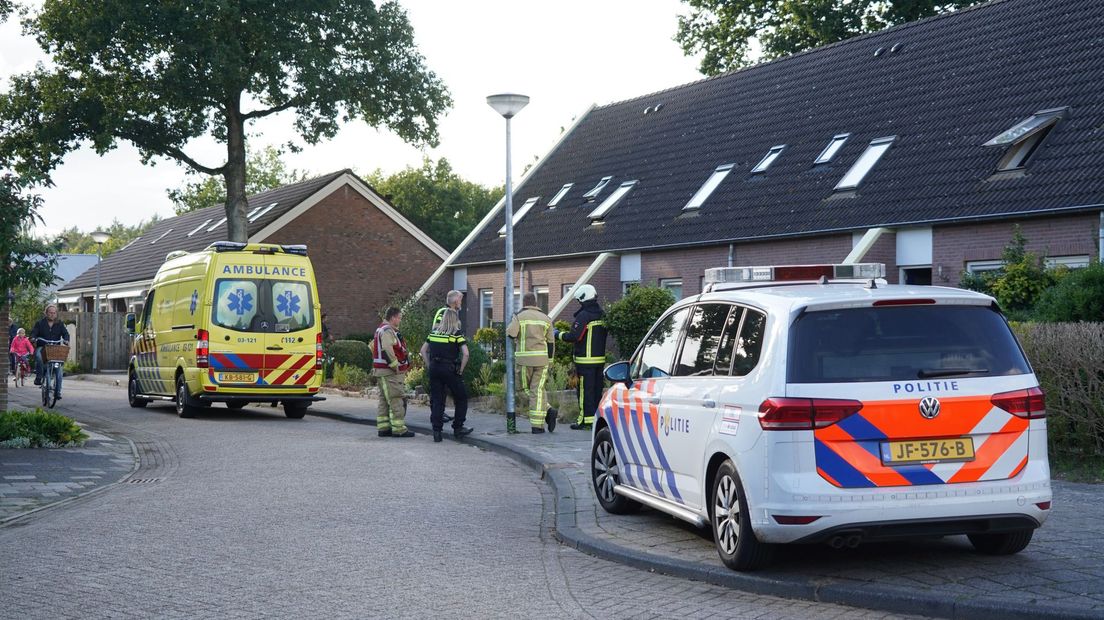 De man raakte gewond tijdens het barbecueën
