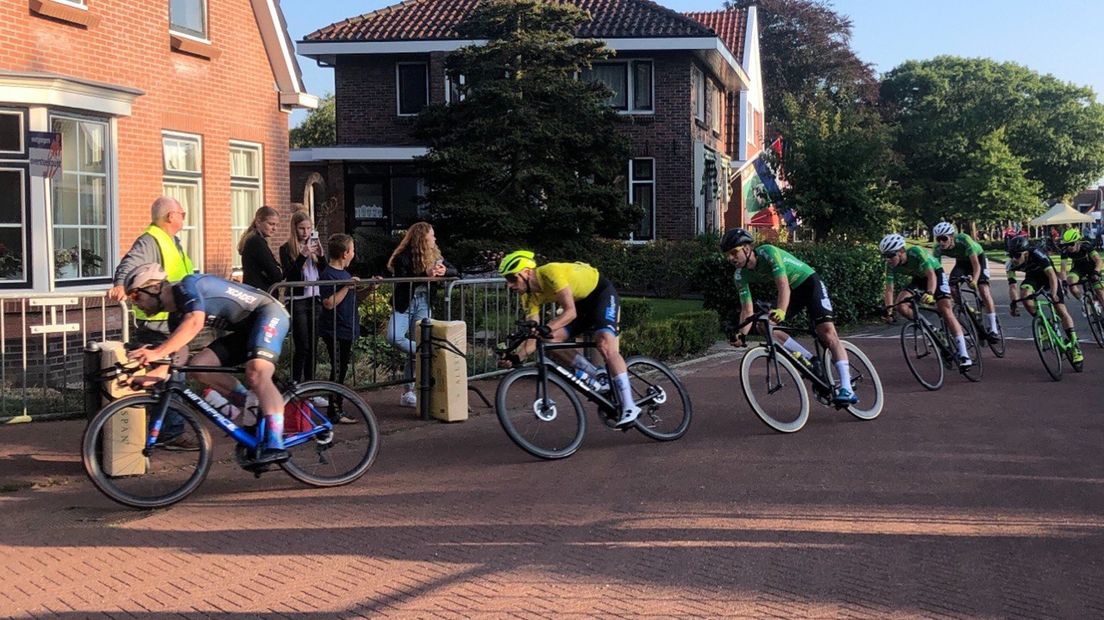 Ottema vorig jaar in het geel in De Wilp