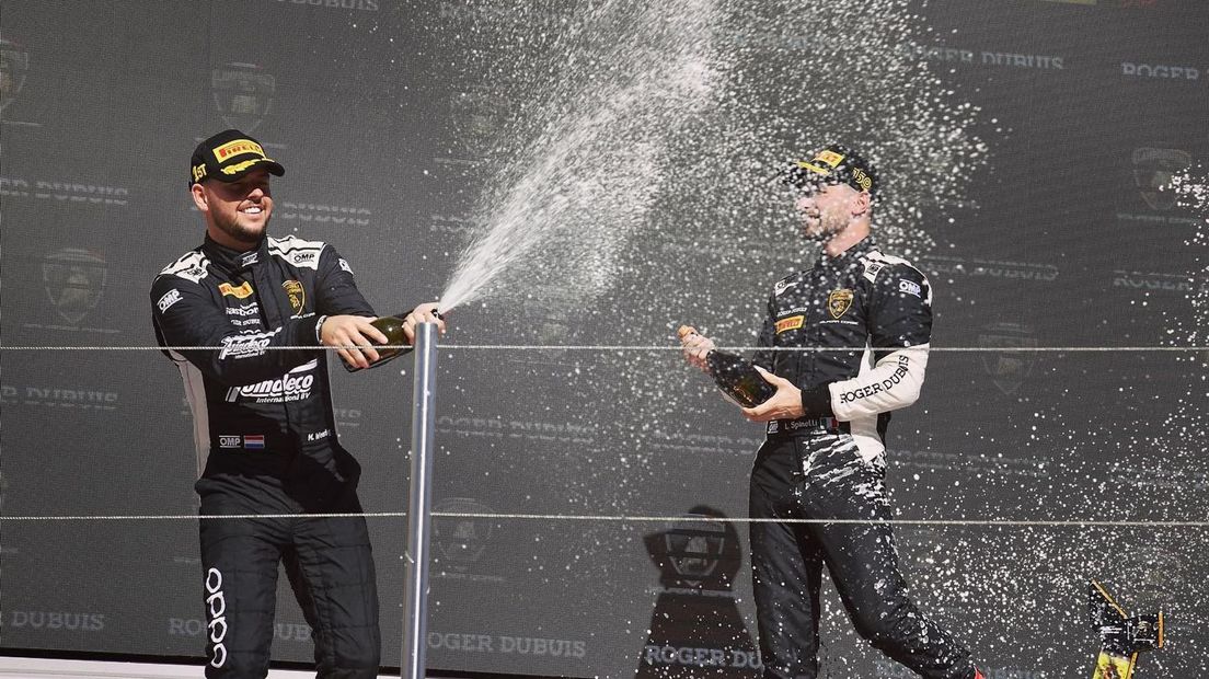 Max Weering pakt drie races voor het einde Europese titel Lamborghini Supertrofeo