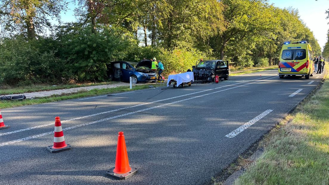 Het ongeval gebeurde op de N346 tussen Lochem en Zutphen