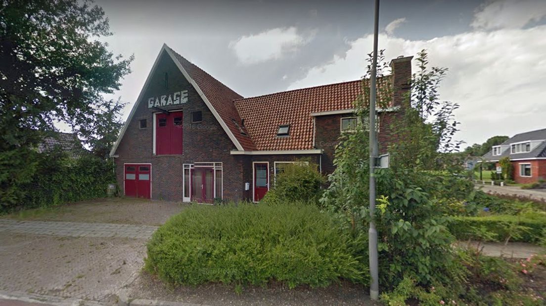De locatie van Weenings in Warffum