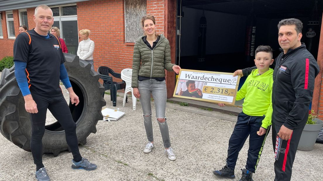 Hans Niemeijer Sanna Vermaas Daoud Rahimi met zoon