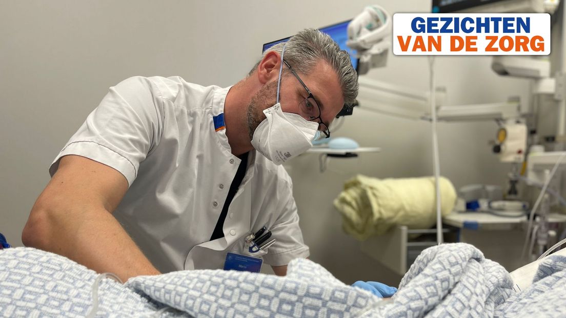 Marco van der Veen is verpleegkundige op de spoedeisende hulp in het UMCG