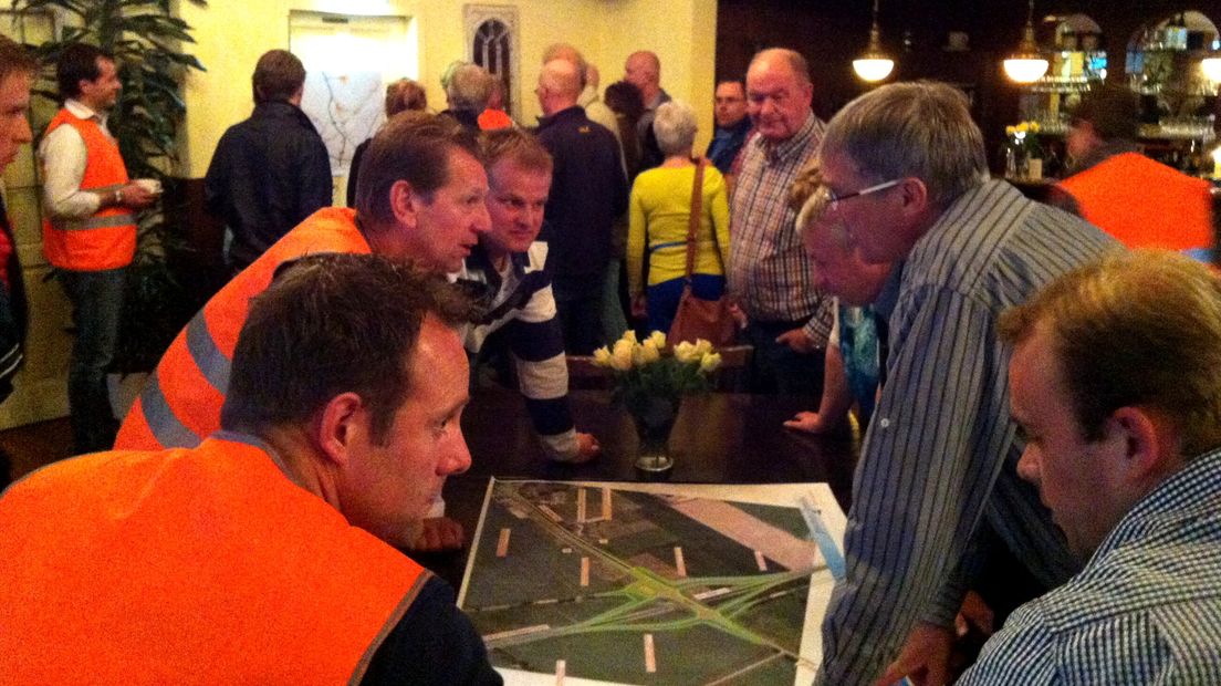Bewoners van Klijndijk zijn tegen de sluiting van de afslag