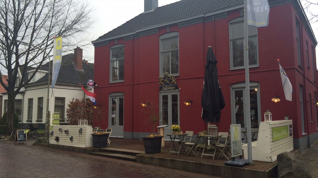 De gemeente Borger-Odoorn wil Villa van Streek in Borger toestemming geven voor een terras(Rechten: RTV Drenthe/Jeroen Willems)