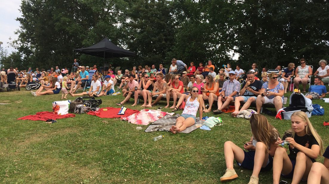 Veel toeschouwers bij de Tweekamp