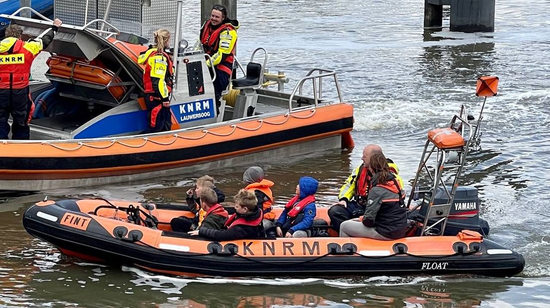 Donateurs mogen mee op een extra snelle boot