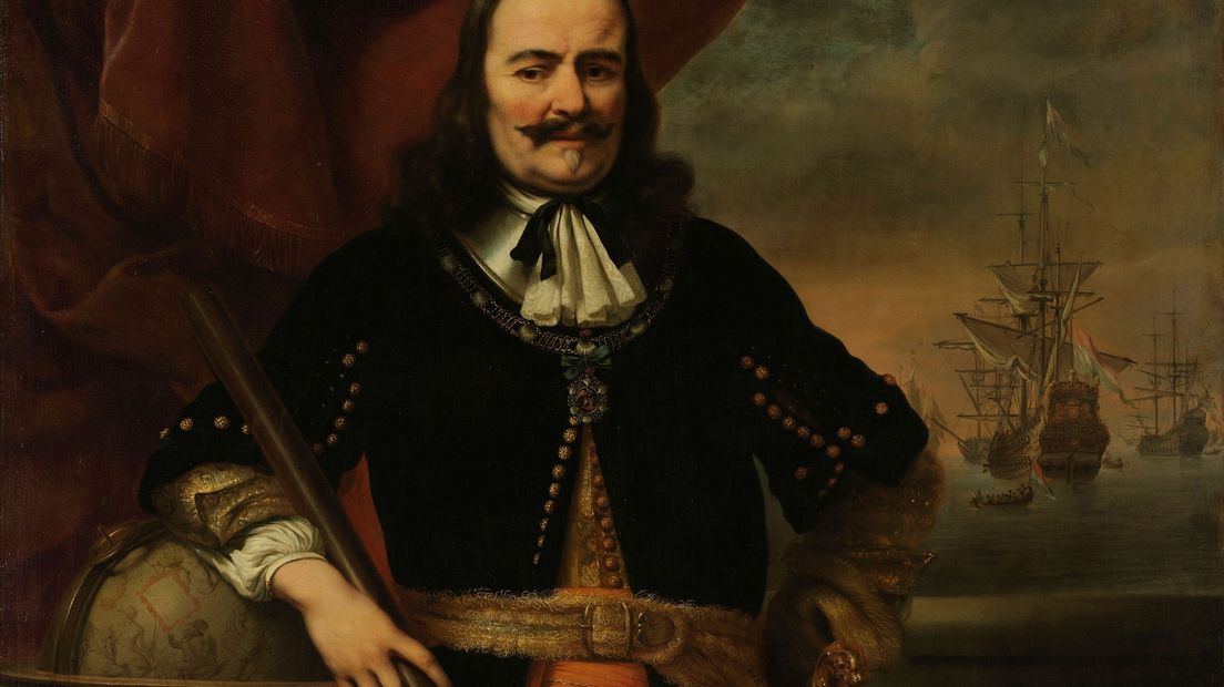 Admiraal Michiel de Ruyter.