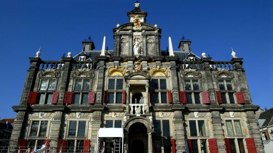 Stadhuis Delft voorkant
