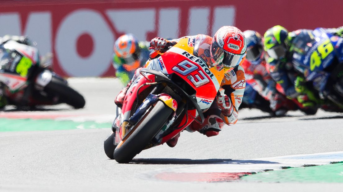 De MotoGP-race vorige week in Assen (Rechten: ANP/Vincent Jannink)