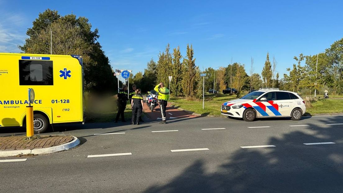 Meerdere hulpdiensten zijn ter plaatse