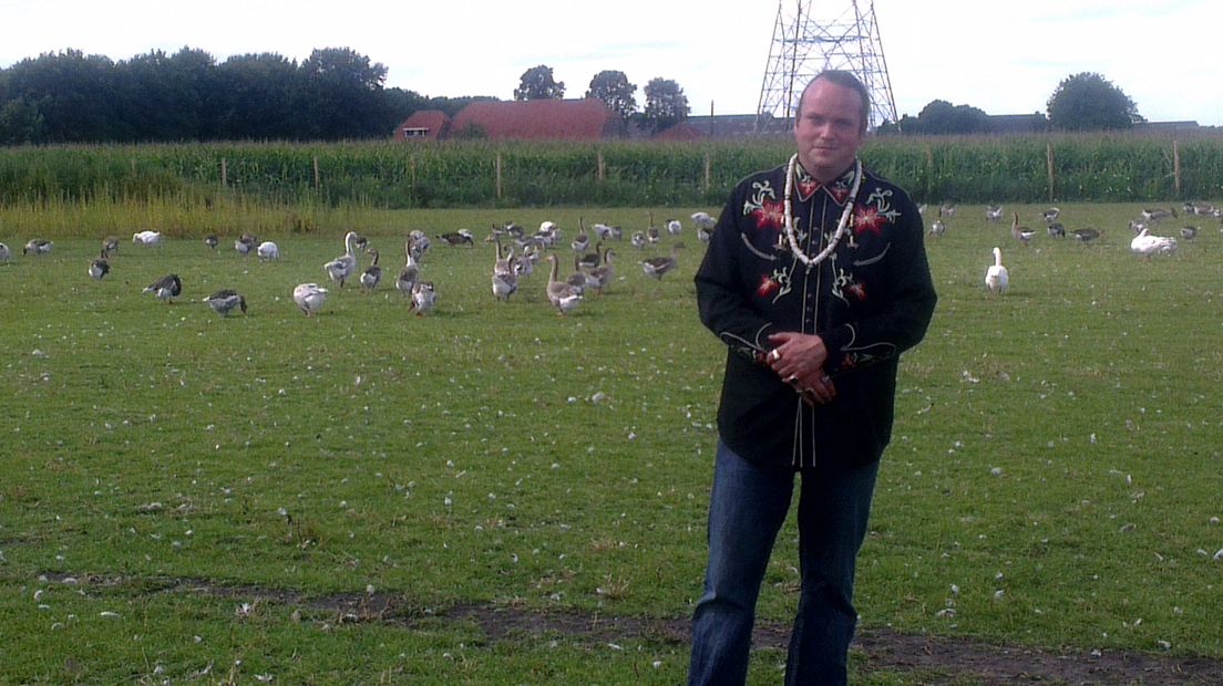 Voorzitter Chögyal Trizin van Akka’s Ganzenparadijs in Dalen (Rechten: RTV Drenthe)