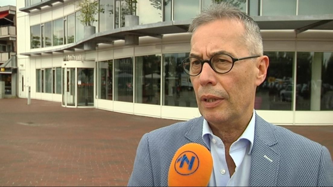 Wethouder Verbeek van Haren.