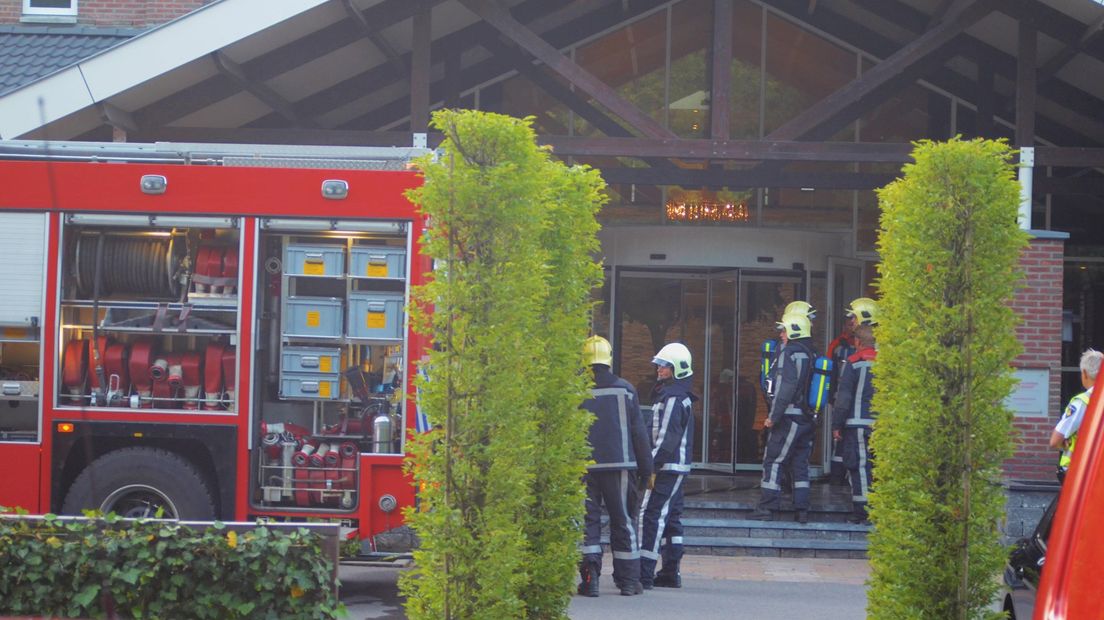 Hotel Thermen Bussloo ontruimd na brand