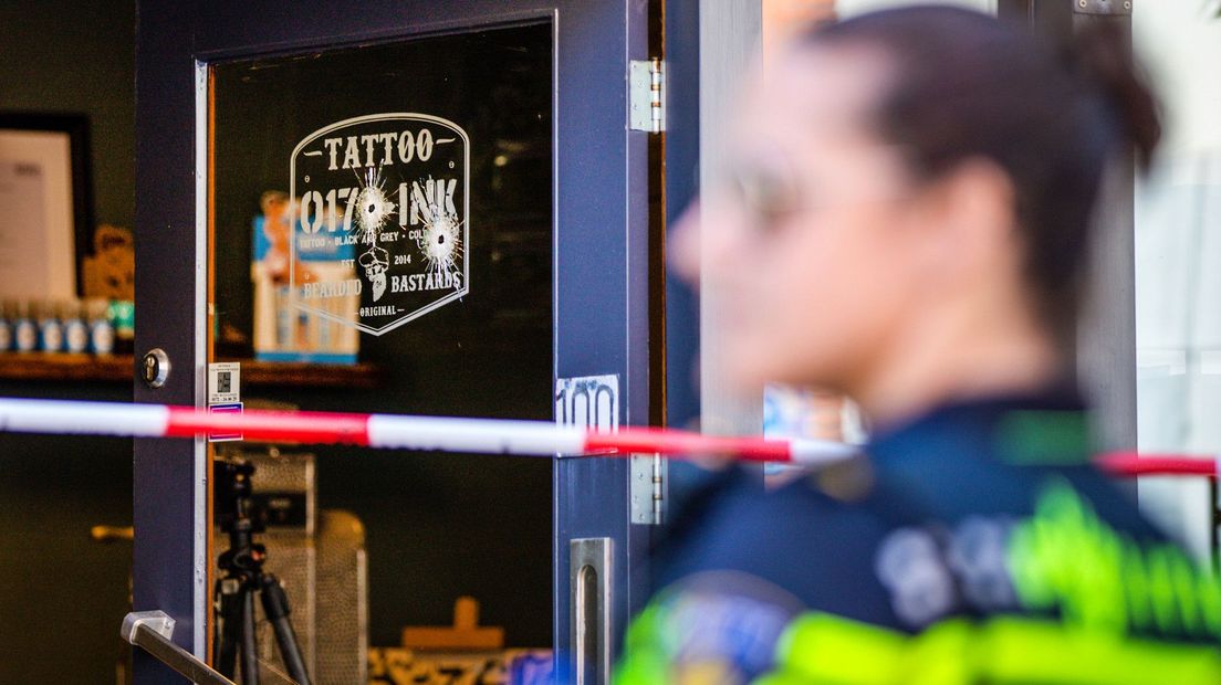 Tattooshop beschoten in Alphen aan den Rijn