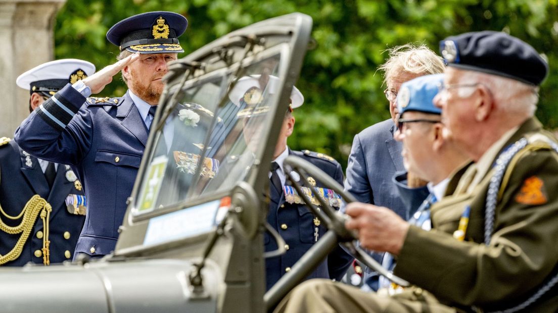Willem-Alexander op de Veteranendag