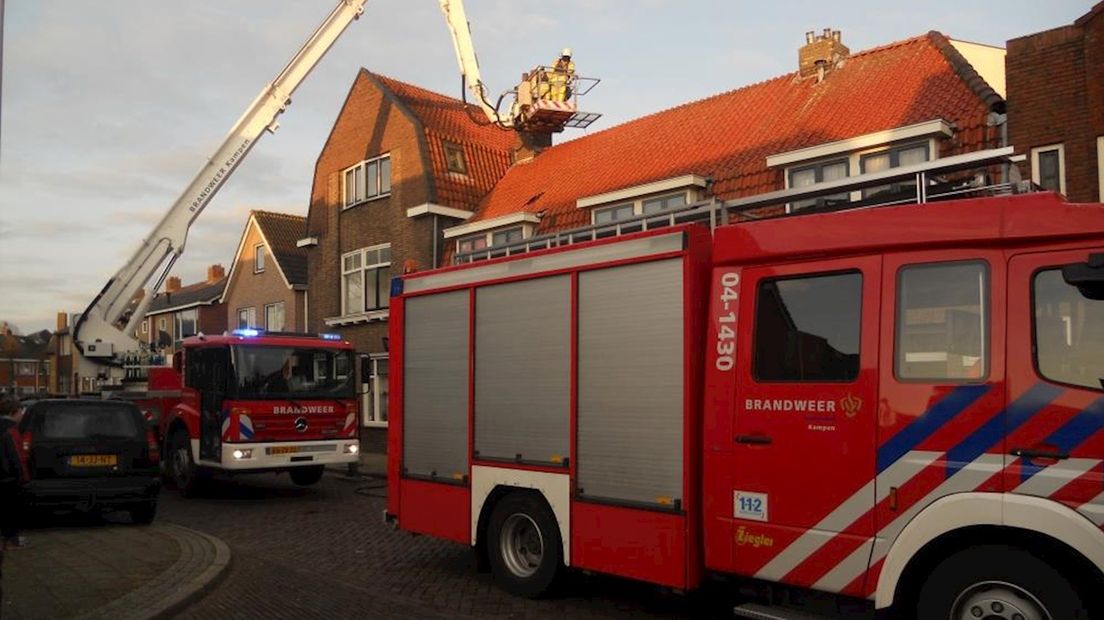 Zolderbrand in Kampen