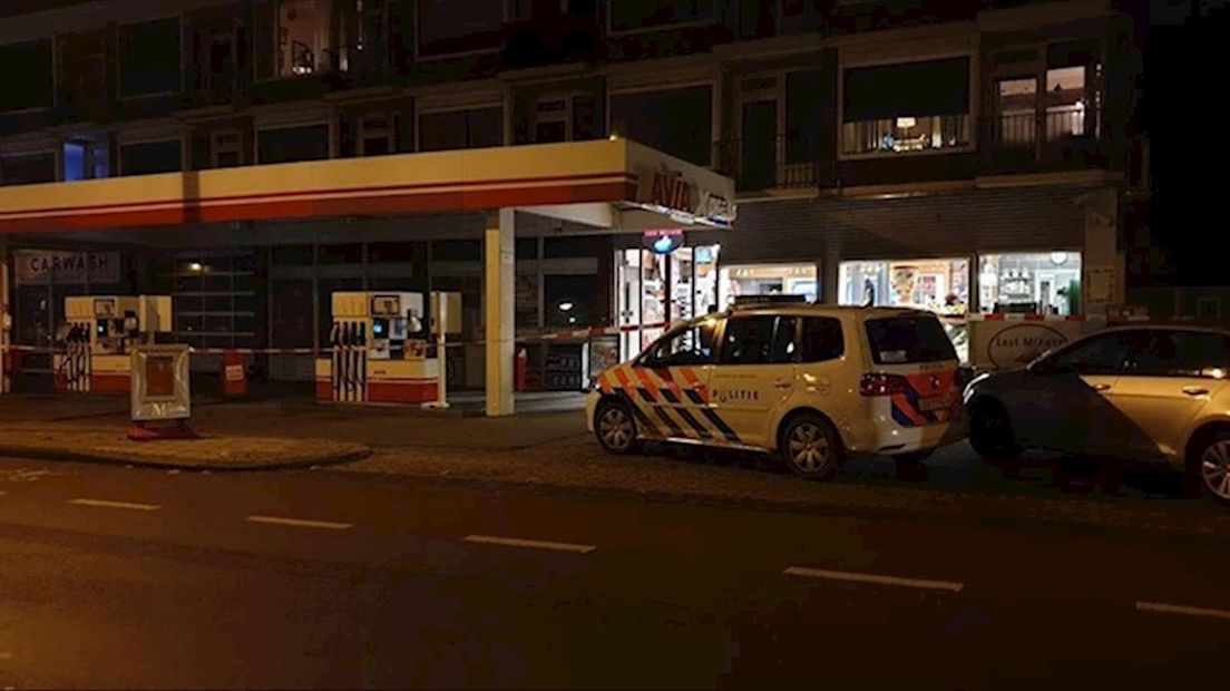 Dit tankstation werd in november 2018 overvallen