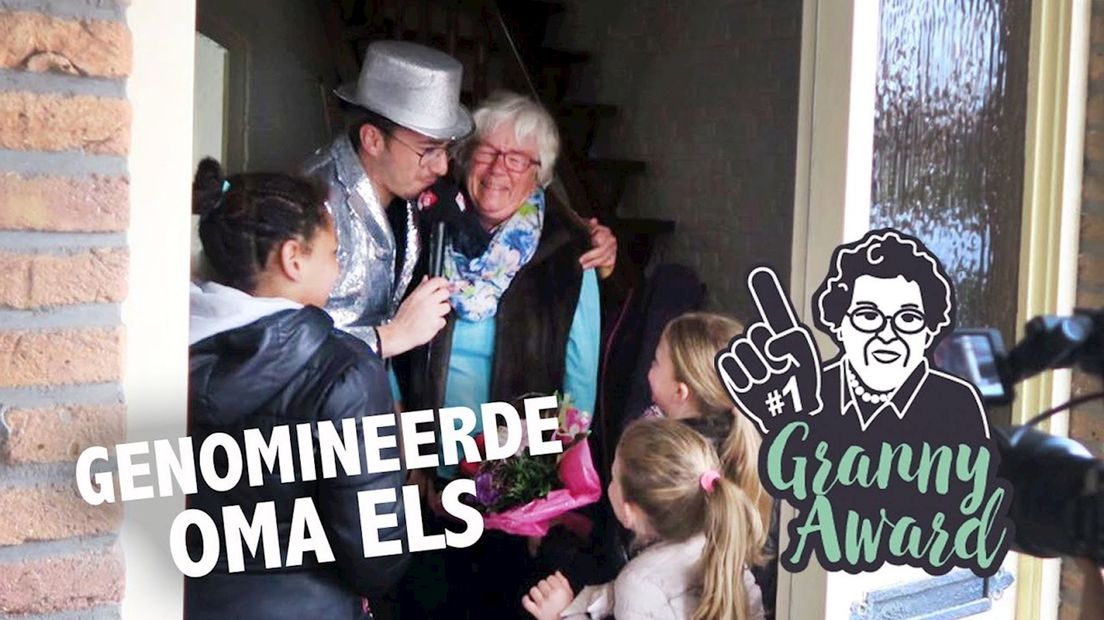Oma Els genomineerd voor Granny Award