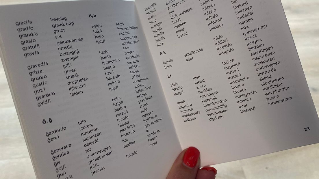 Hier alvast een lijstje met woorden om je Esperanto te oefenen