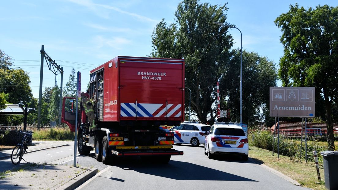 Treinverkeer tussen Vlissingen en Arnemuiden gestremd.