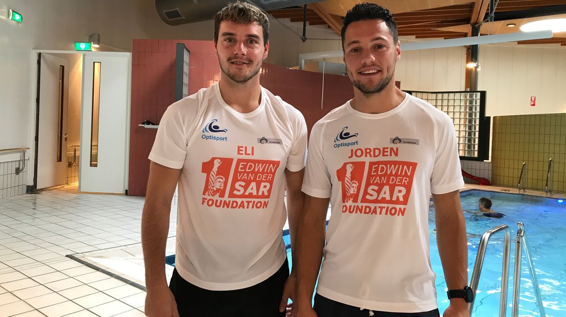 Eli de Bruin (L) en Jorden Louwerse (R) zijn de instructeurs