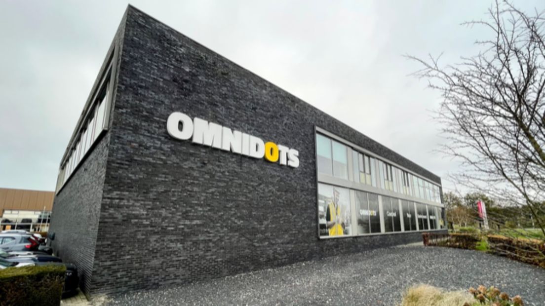 Het hoofdkantoor van Omnidots in Leek