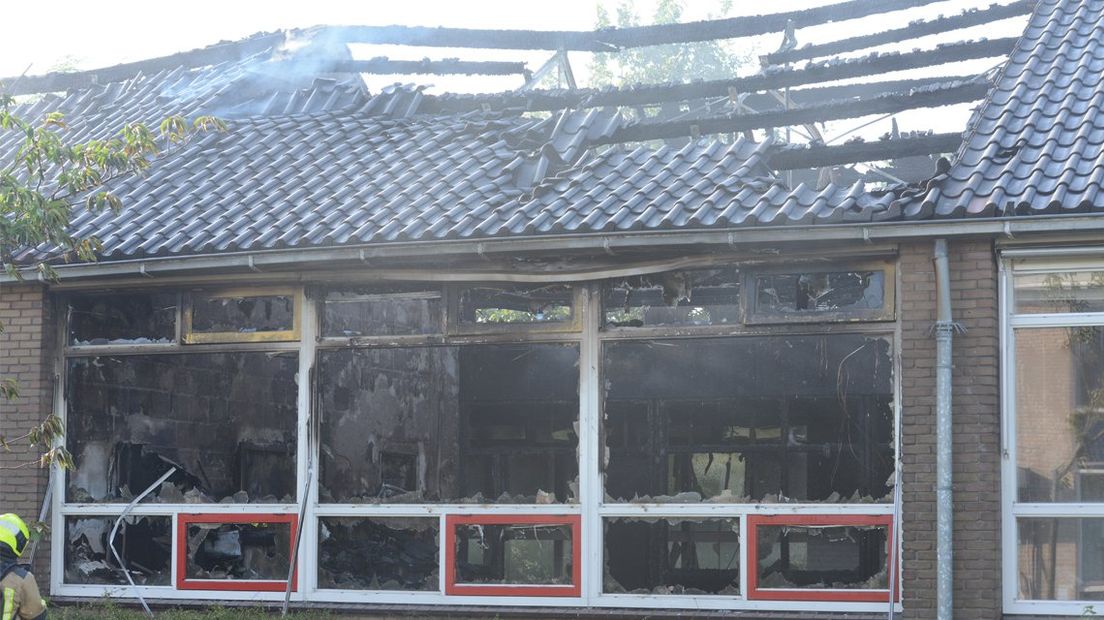 Meerdere lokalen hebben flinke schade opgelopen door de brand