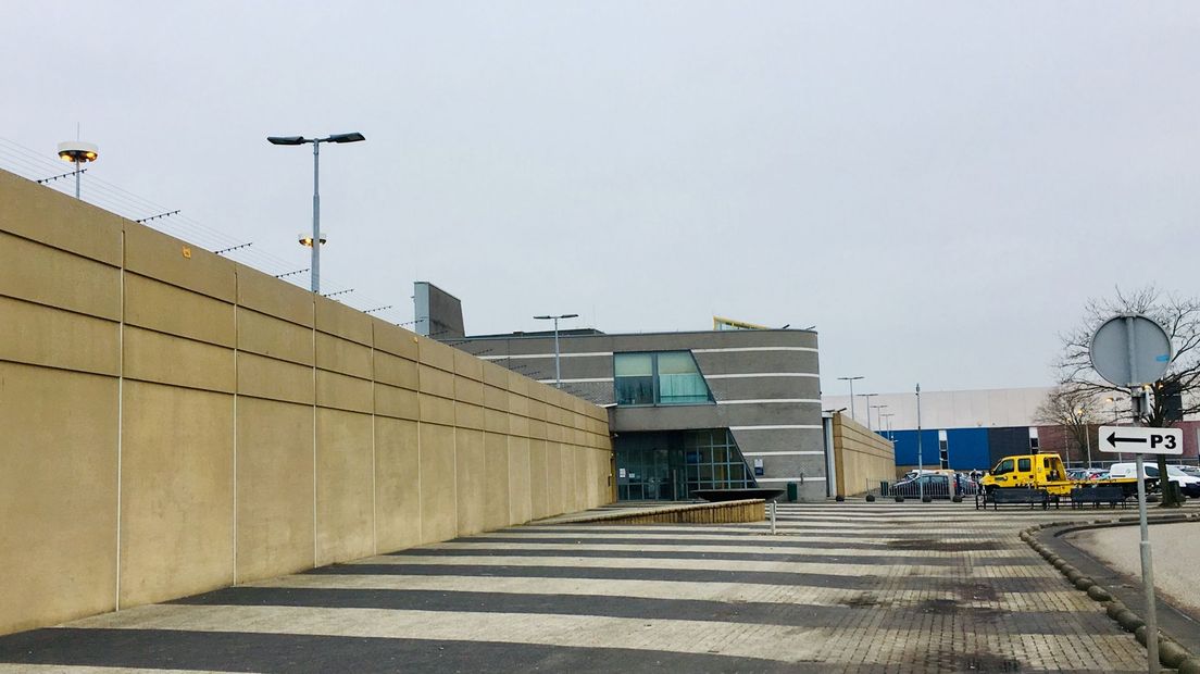 De gevangenis in Nieuwegein.