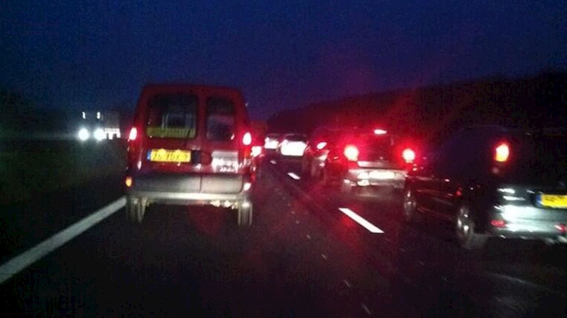 Lange file op A1