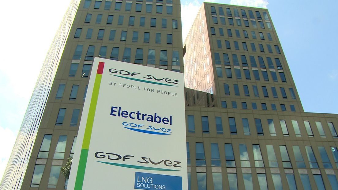 het Electrabel hoofdkantoor in Zwolle