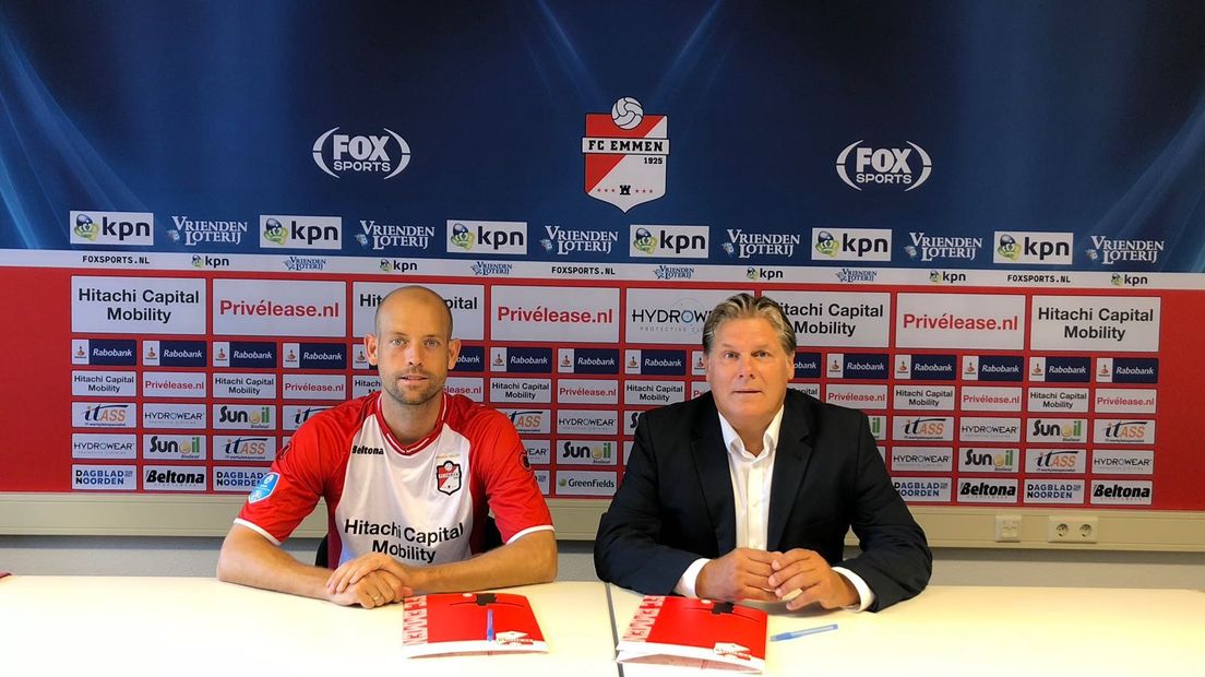 Pedersen heeft een contract getekend bij FC Emmen (Rechten: FC Emmen)