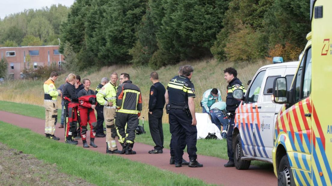 Hulpdiensten zijn ter plaatse
