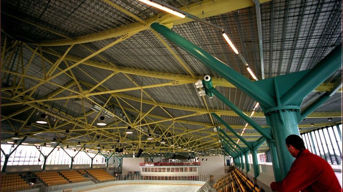 De ijsbaan van Triavium in Nijmegen.