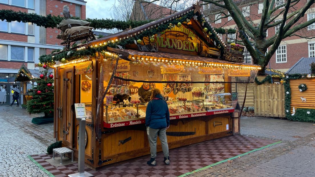 Je hoeft niet lang in de rij te staan op de kerstmarkt in Münster