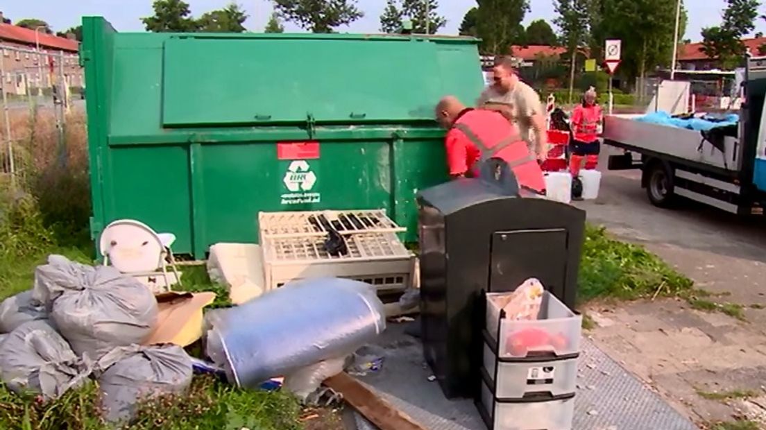 Vorig jaar werden 541 huisvuilzakken gedumpt (Rechten: Marjolein Knol/RTV Drenthe)