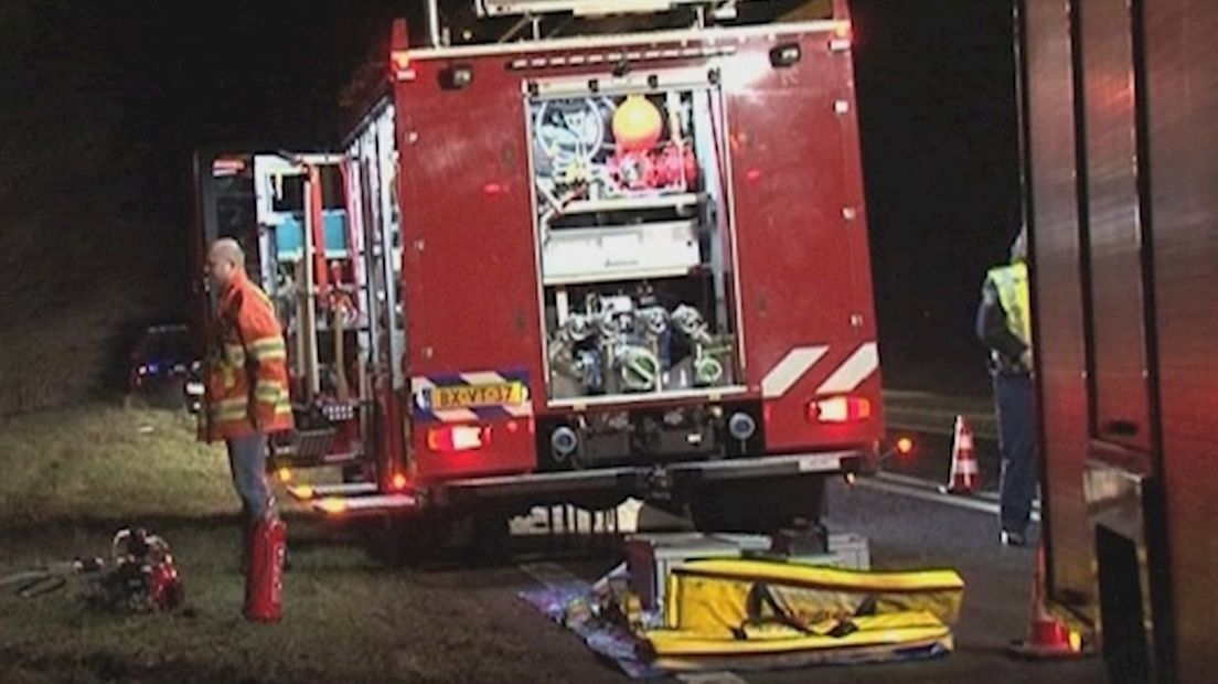 Dodelijk ongeval op N377