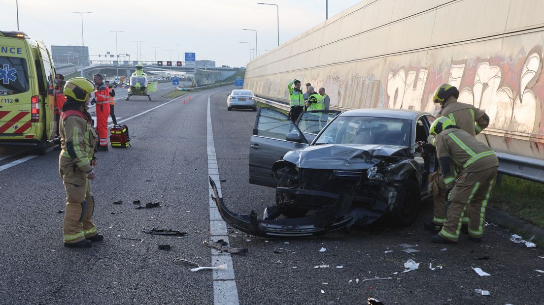 Injured in A12 accident, road reopened