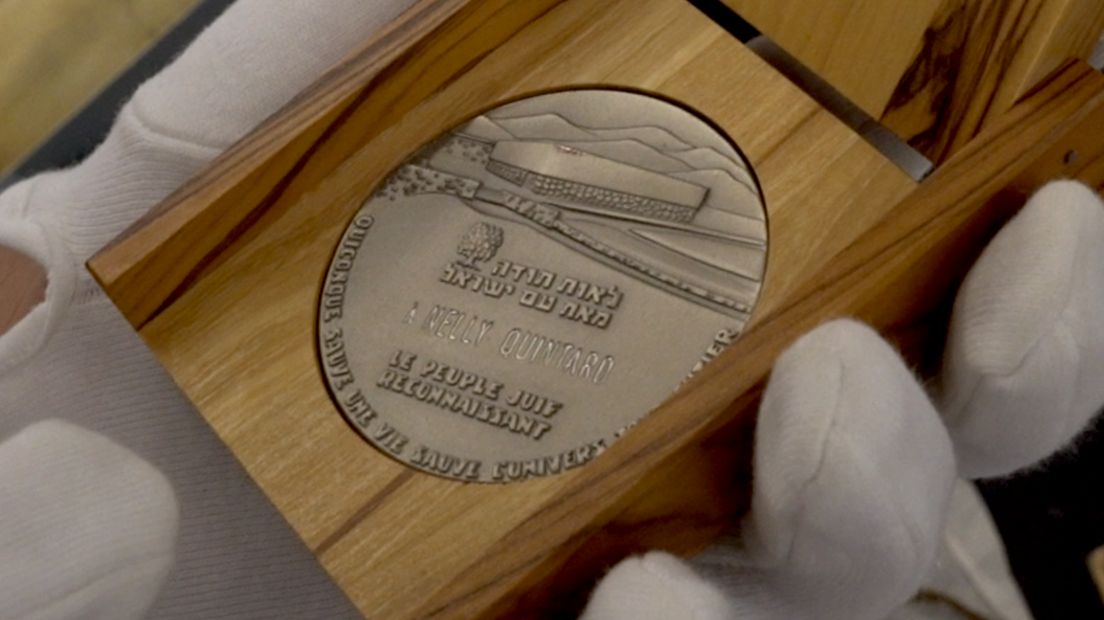 Een Yad Vashem-medaille (Rechten: Wikimedia Commons / Michel van der Burg (Creative Commons Attribution-Share Alike 4.0 International)