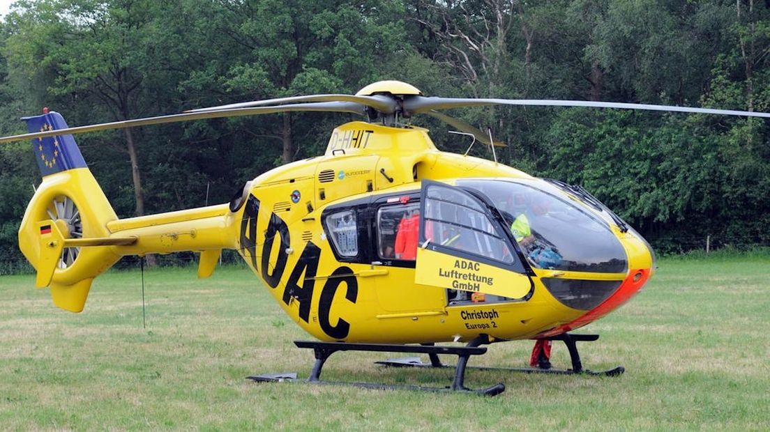 Traumahelikopter ingezet bij ongeluk Gronau