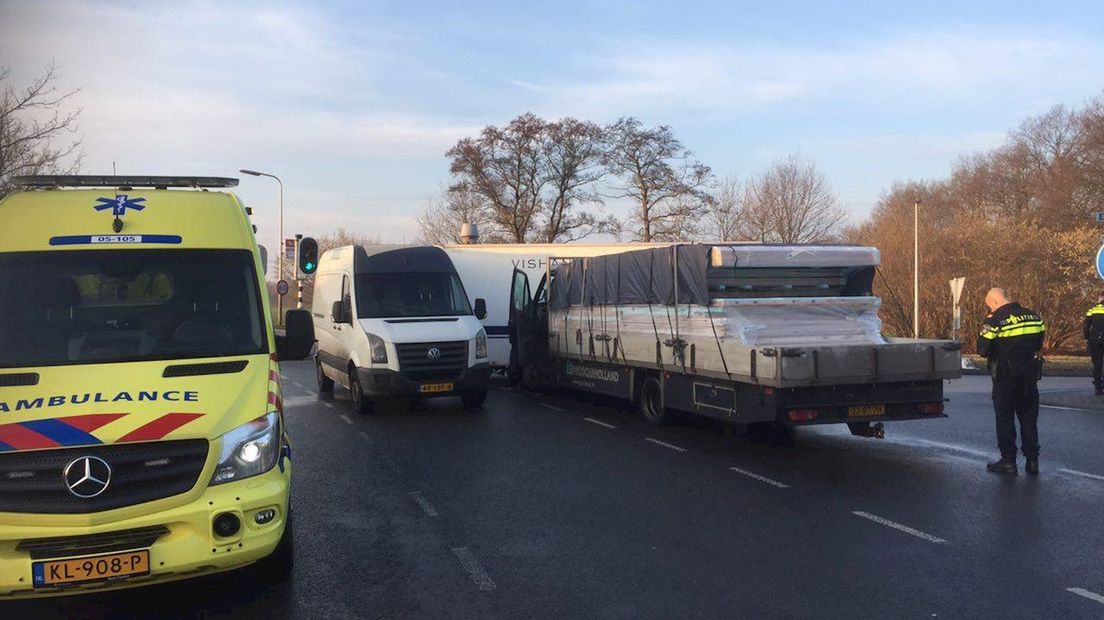 Gewonde bij botsing in Borne