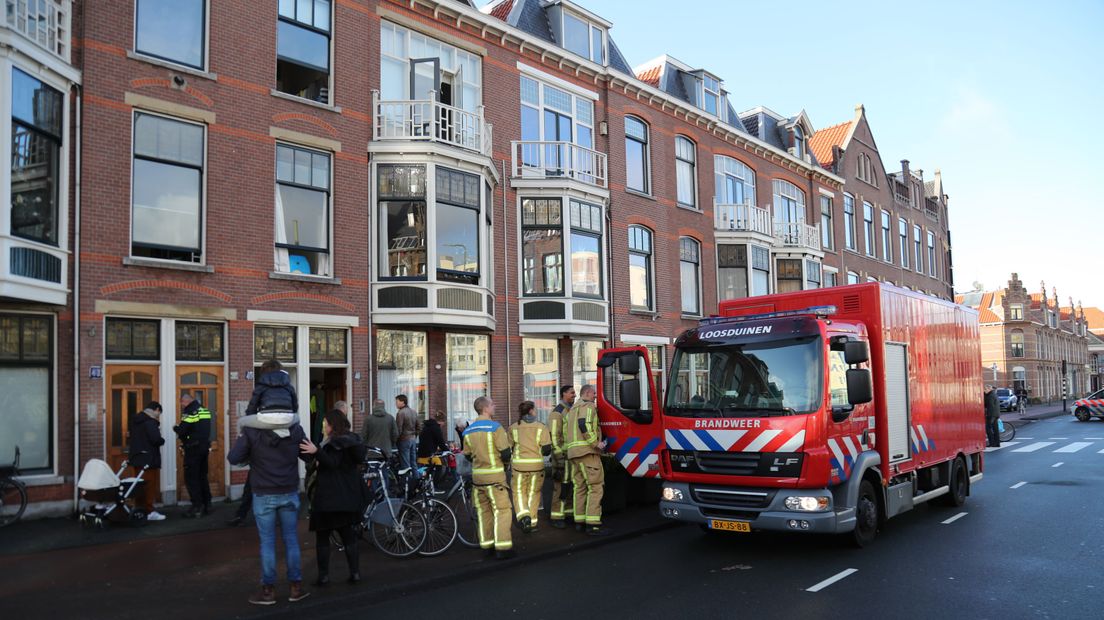 Woningbrand Koningin Emmakade Den Haag