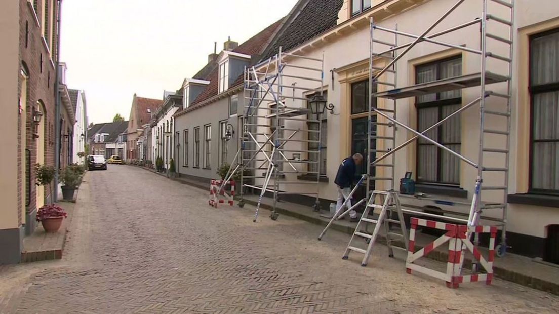 Voor schilders is in Doesburg genoeg werk.