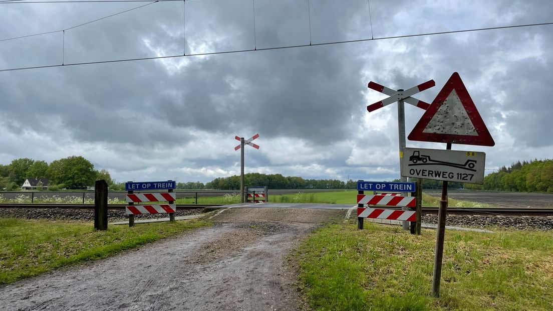 Onbewaakte overweg Kupers Schimmelarij