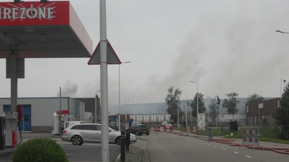 Werkzaamheden brand IJsselmuiden